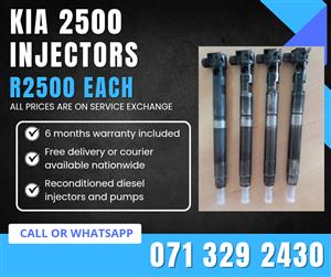 KIA 2500 INJECTORS FOR SALE WITH WARRANTY INCLUDED 