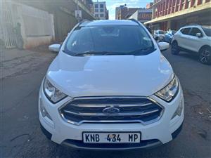 2022 FORD ECOSPORTS 1.0 ECOBOOST PETROL, AUTOMATIC, WHITE COLOUR, MILEAGE 30000KM