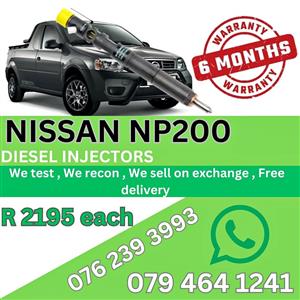 NISSAN NP200 DIESEL INJECTORS 