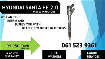 DIESEL INJECTORS FOR HYUNDAI SANTA FE 2.0 FOR SALE 