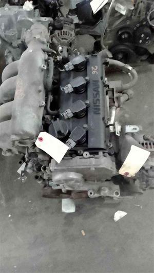 NISSAN QR205 ALU-INTAKE COMPLETE ENGINE FOR SALE