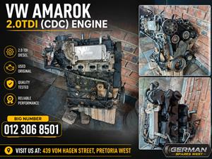 VW AMAROK 2.0TDI (CDC) ENGINE FOR SALE  