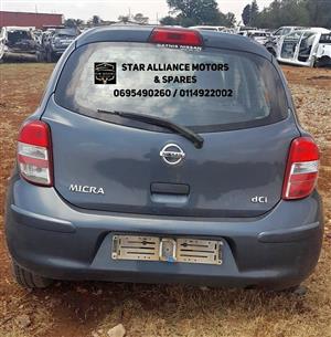 NISSAN MICRA 1.5 DCI 2019 STRIPPING FOR SPARES
