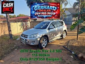 2010 Toyota Raf 2.0 AWD