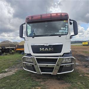 2016 Man TGS 27-440 & 2008 40cube Top trailer side tipper