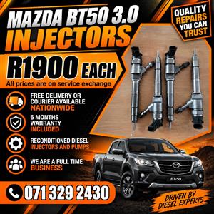 MAZDA BT50 3.0 INJECTORS FOR SALE WITH WARRANTY INCLUDED 