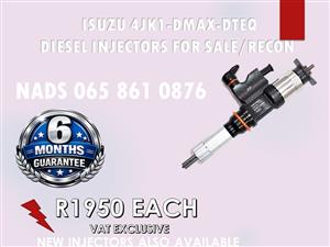 ISUZU 4JK1-DMAX-DTEQ DIESEL INJECTORS AVAILABLE NATIONWIDE