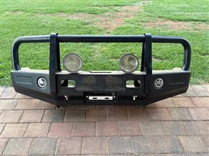 landcruiser 79 series SW V6 front and rear bumper with lights
