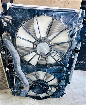Honda CRV radiator and fan