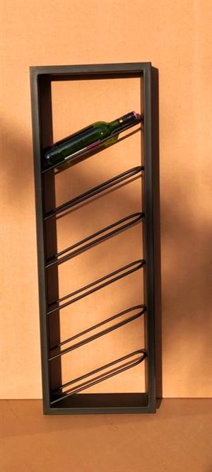 Steel wine rack great quality.