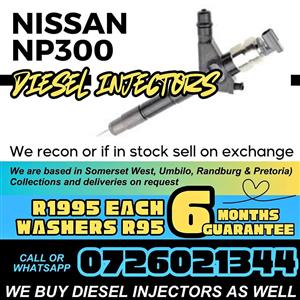 Nissan NP300 diesel injectors for sale