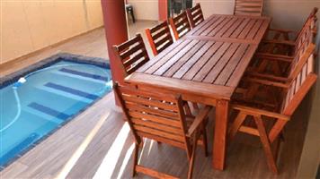 Beautiful saligna wood furniture 