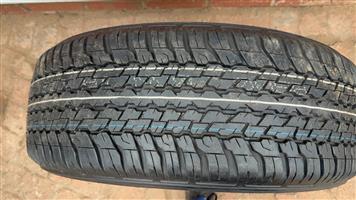 265/60/18 Dunlop Grandtrek AT25 brand new tyre to use for spare or Replacement f