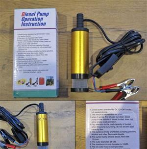 12v Submersible 38mm Transfer Water Oil Diesel Fuel Pump NEW STOCK