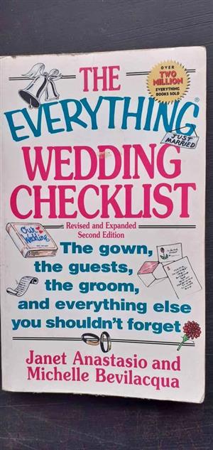 The everything wedding checklist - Janet Anastasio and Michelle Bevilacqua