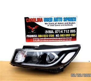 Kia Sedona left side LED headlight (ballast not included)