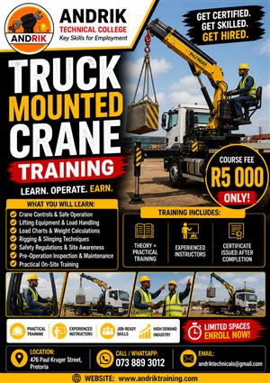 TRUCK MOUNTED OPERATOR TRAINING AT ADRIK TRAINING