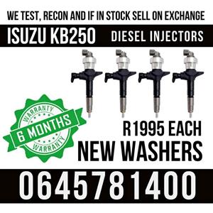 Isuzu KB250 diesel injectors for sale