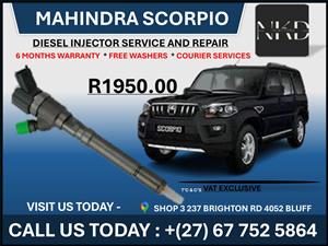 Mahindra Scorpio Diesel Injectors on Recondition