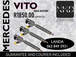 MERCEDES BENZ VITO DIESEL INJECTORS FOR SALE IN PRETORIA GAUTENG 