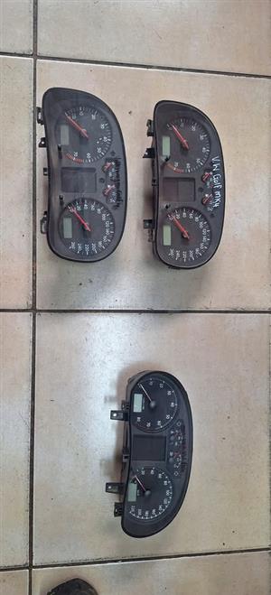 Vw golf 4 clusters available