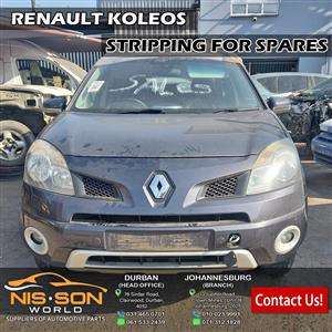 RENAULT KOLEOS STRIPPING FOR SPARES