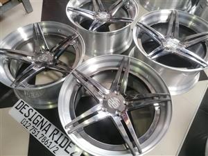 WHEELS/RIMS FORGED 2 PIECE 19INCH 10J/9J