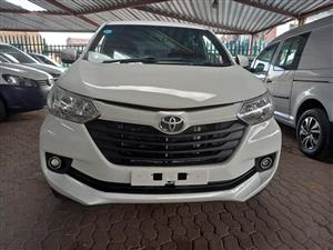 Toyota Avanza 1.5 Manual petrol 7seater  2017  White