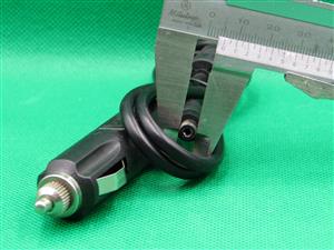 Car Cigarette Lighter Male Connector to DC Jack