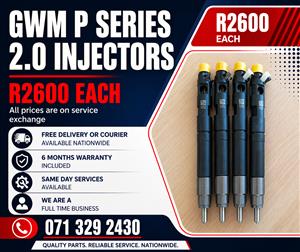 GWM 2.0 P SERIES INJECTORS FOR SALE WITH WARRANTY 