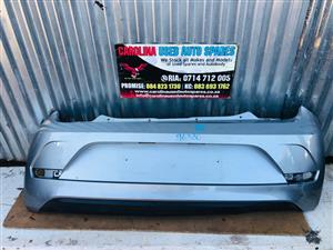 VW UP rear/back bumper lower valance with trimming 