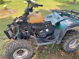 Polaris Extreme 300 4 x 4 stripping for spares. Meyerton bike scrapyard new & secondhand spares.