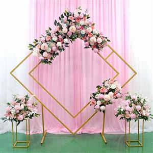 Back drop and center pieces
