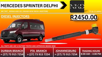 Mercedes Sprinter Delphi Diesel Injectors 