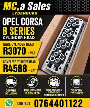 Opel Corsa B-Series Cylinder Heads