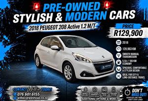 2018 Peugeot 208 Active 1.2 M/T