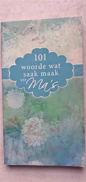 101 woorde wat saak maak vir ma's