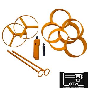 Pull Copter Toy Kit