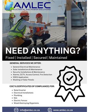 Need a COC for your property, sale, or peace of mind? We’ve got you covered with