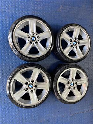 16 INCH BMW PRE-OWNED DESIGN RIM SET + TYRES
