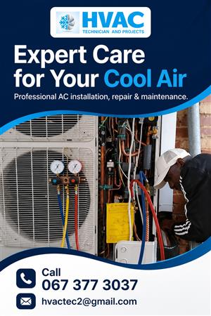 Air conditioning And Refrigeration Installation  ,maintenance 