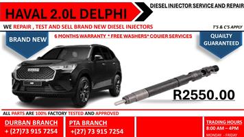 Haval 2.0L Diesel Injectors 