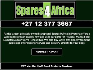 Spares 4 Africa spares parts for sale 