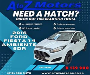 2016 Ford Fiesta 1.4