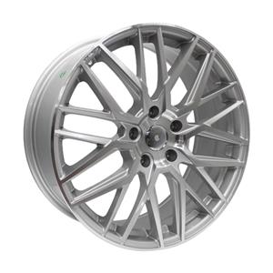 19″ GT-250 5/120 Satin Machine Face Alloy Wheels