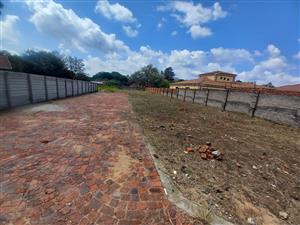 Prime development land with service agreement and conditions in place