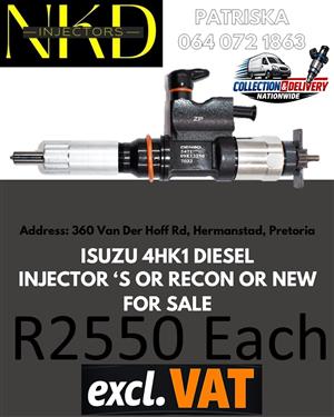 ISUZU 4HK1 - RELIABLE DIESEL INJECTORS ON RECON 