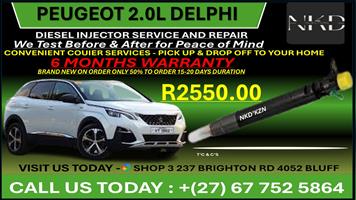 Peugeot 2.0L Delphi Diesel Injectors On Repair