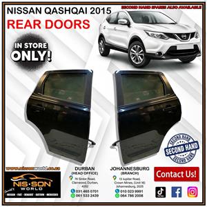 NISSAN QASHQAI REAR DOORS