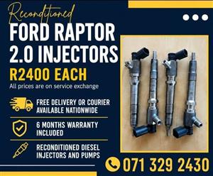 FORD RAPTOR 2.0 INJECTORS FOR SALE 